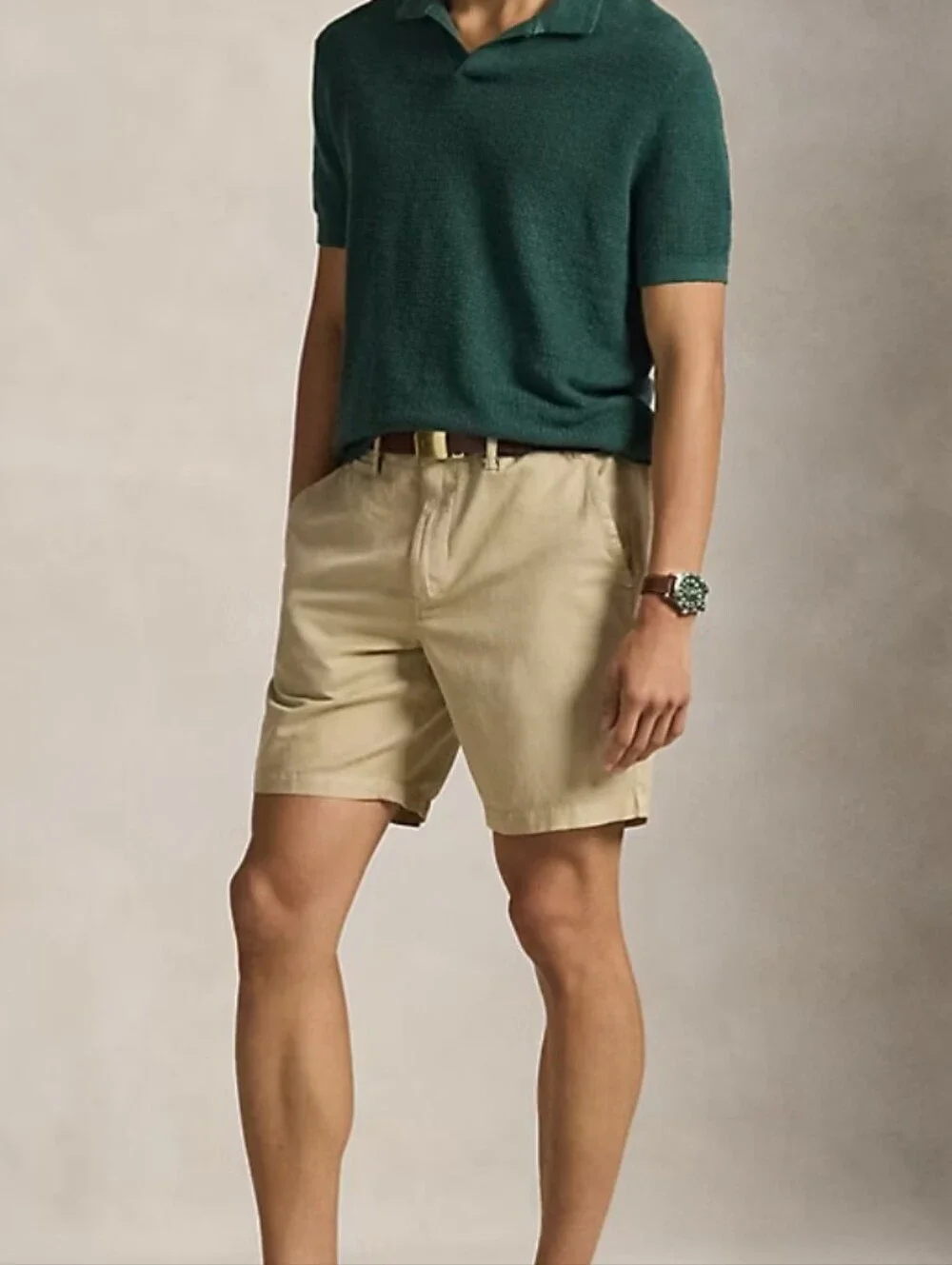 Polo Ralph Lauren Classic Fit Linen-Cotton Short 35